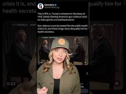 Giffords Attacks RFK Jr Over This?!? #2ndamendment #shortsvideo #shortsfeed #shorts Thumbnail