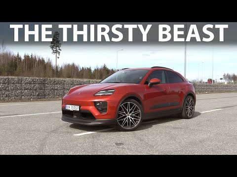 Porsche Macan 4 Electric Range test