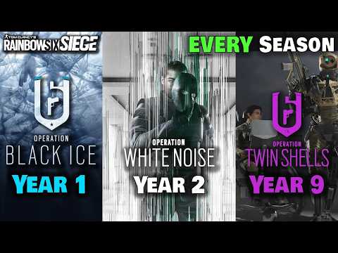 Rainbow Six Siege EVERY Menu Screen (2015 - 2024)