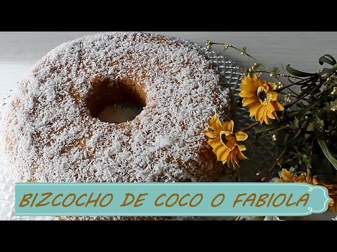 NI IMAGINAS LOS ESPONJOSO Y DELICIOSO QUE ESTÁ ESTE BIZCOCHO DE COCO O TARTA FABIOLA