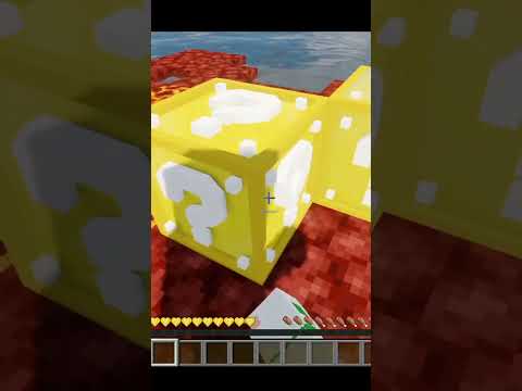 Minecraft: My Blood Changed Lucky Heart 😱 #shorts