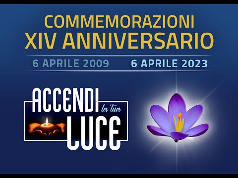 DIRETTA DAL PARCO DELLA MEMORIA, COMMEMORAZIONE VITTIME DEL TERREMOTO 2009 - L'AQUILA
