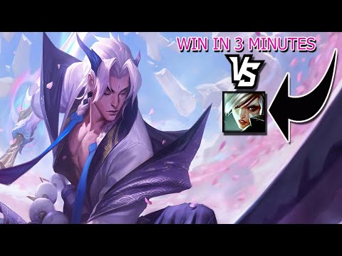 How To Win Lane Against Riven in 3 Minutes - League Of Legends