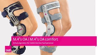 medi M.4®s OA & M.4®s OA comfort Knieorthese anlegen | Anleitung für medizinisches Fachpersonal