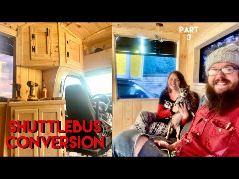 Tongue and Groove Shuttle Bus Conversion