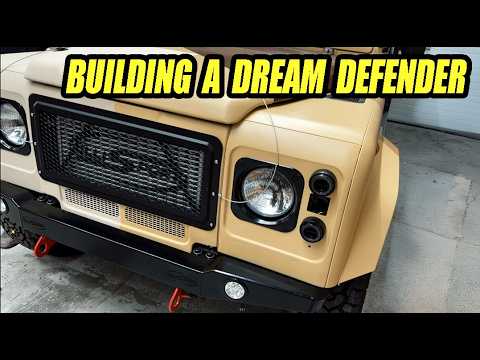 Six months building this Overland Defender from an old Land Rover farm truck. Thumbnail