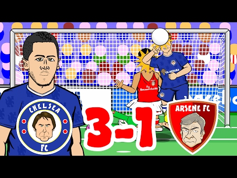 🎤CHELSEA 3-1 ARSENAL - the SONG🎤 (2017 Stamford Bridge Hazard Goal, Alonso, Giroud, Fabregas)