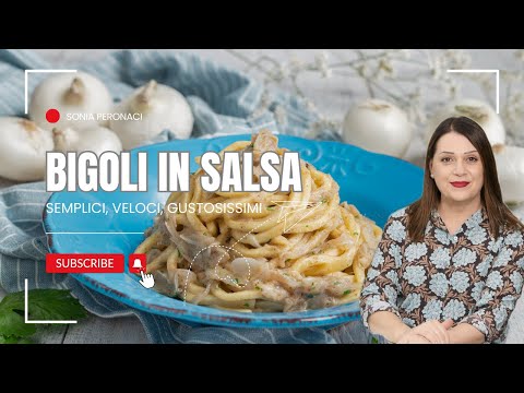 🍝 BIGOLI IN SALSA: LA RICETTA VENETA FACILE E IRRESISTIBILE! 🧅🐟