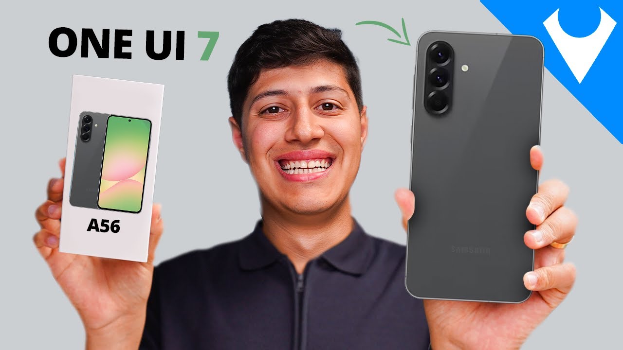 Chegou! Galaxy A56 com novo DESING e ONE UI 7! Primeiro UNBOXING