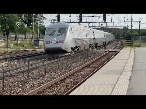 Svenska Tåg del 38, Swedish Trains part 38 - Tåg på Älvsjö Station, juni 2025