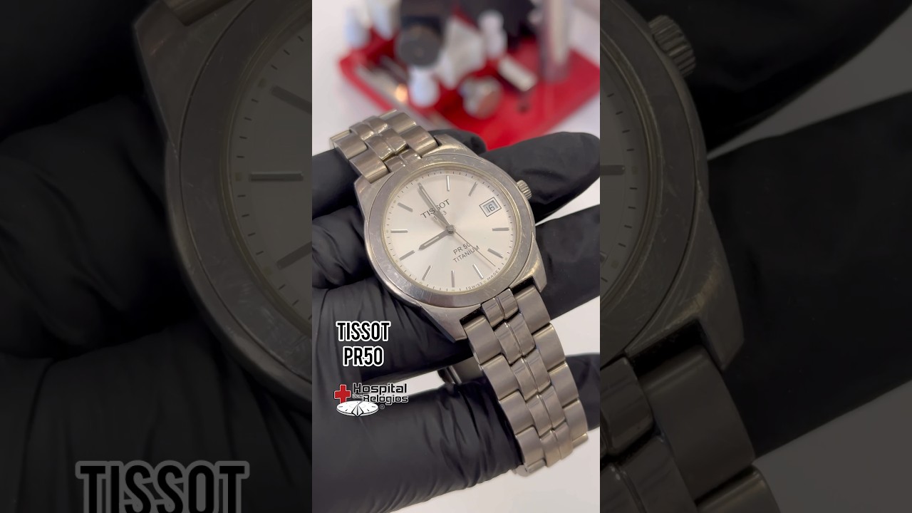 Relógio Tissot PR50 Titanium 36mm Usado - Hospital dos Relógios