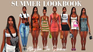 SUMMER LOOKBOOK CC FOLDER! ♥ | Sims 4 CC Clothes | Sims 4 CC Folder | Sims 4 CC | Sims 4 Clothes