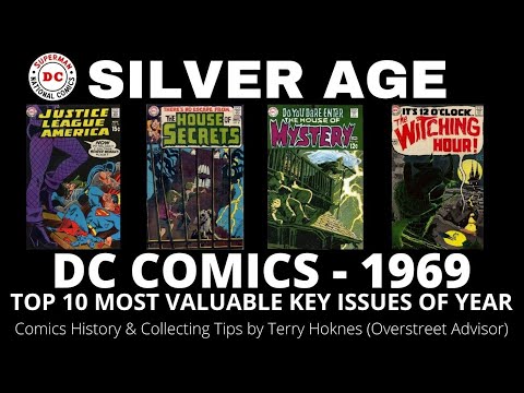 SILVER AGE DC Comics 1969 Top 10 Most Valuable key issues comic book investing Neal Adams Wrightson
