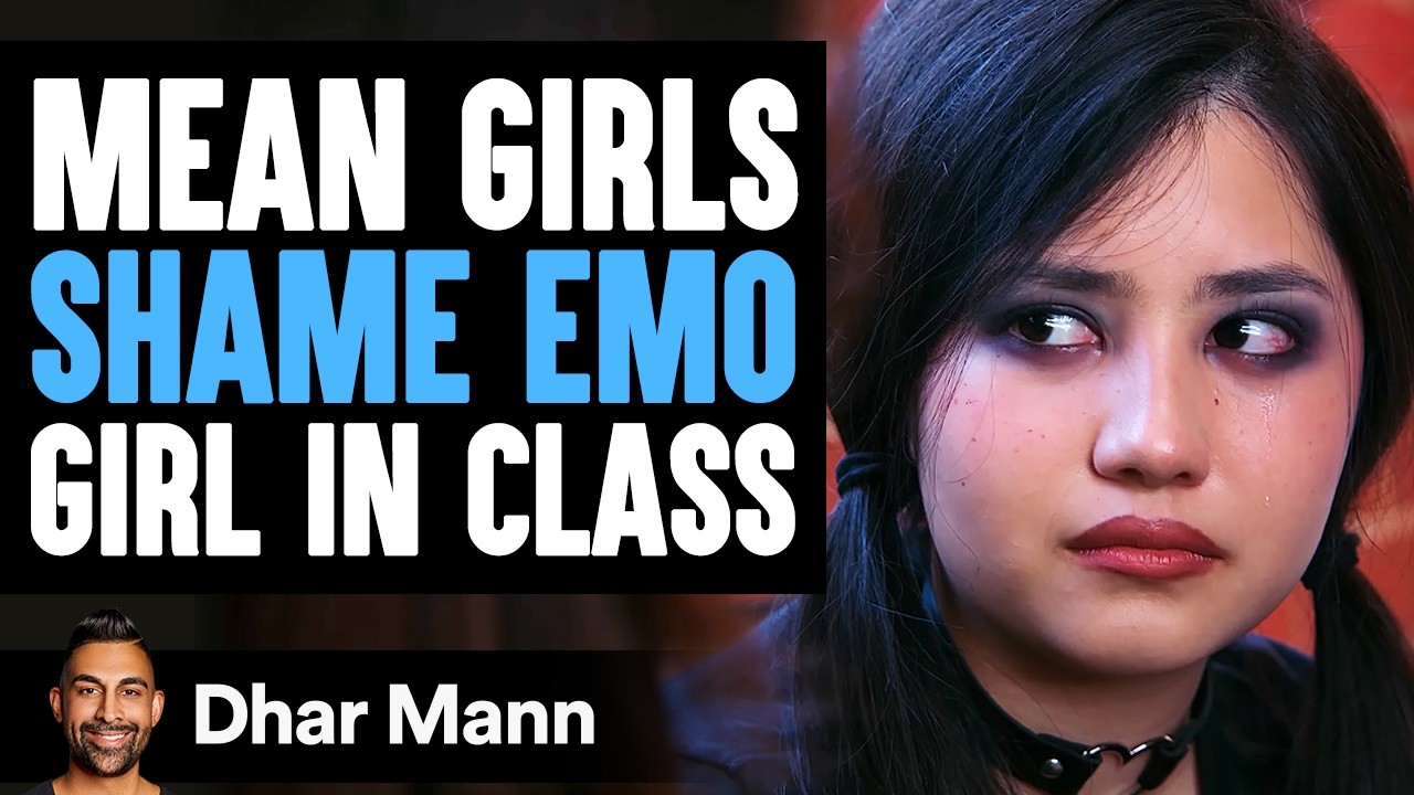 MEAN Girls SHAME EMO Girl In CLASS, They Instantly Regret It | Dhar Mann Studios