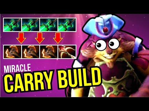 PANGOLIER CARRY BUILD - 3x Battle Fury Pangolier by Waga 7.07 | Dota 2