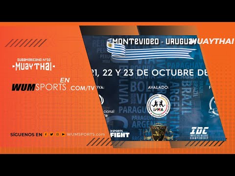 Sudamericano de Muay Thai 32  | Domingo |