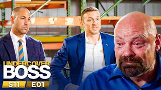 CEO Meets Employee Who Was Homeless With His Kids | Undercover Boss Usa Season 11 Episode 1