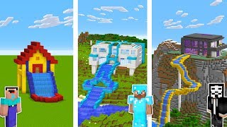 Download lagu Minecraft NOOB vs PRO vs HACKER: WATER SLIDE HOUSE CHALLENGE in Minecraft / Animation mp3 Download lagu Minecraft NOOB vs PRO vs HACKER: WATER SLIDE HOUSE CHALLENGE in Minecraft / Animation mp3