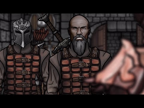 The Senile Scribbles: Skyrim Parody - Part 9