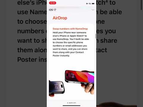 iOS 17 Apple Website Archive