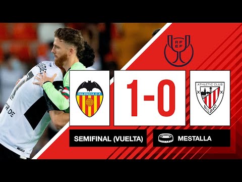 Imagen de portada del video HIGHLIGHTS I Valencia CF 1-0 Athletic Club I Copa Semifinal (Vuelta) I LABURPENA I RESUMEN