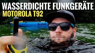 Das Perfekte Wassersport & Outdoor Funkgerät | Motorola T92 | PMR 446 | IP67