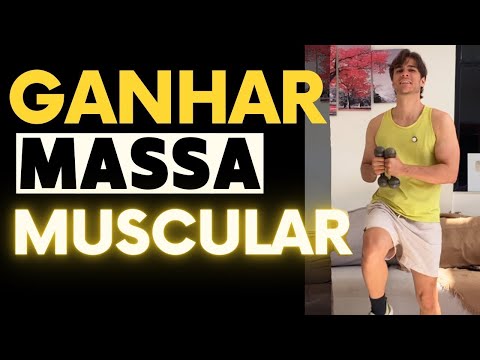Leg and glute workout to gain muscle mass | AT HOME | Henrich Lima