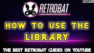 Retrobat ☆ How To Use the Library Folder #retrobat #emulator #frontend