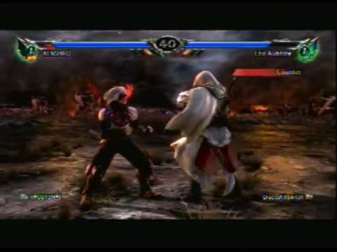 Soul Calibur V Online - (I-GUYJIN-I) KENSHRO vs. (DracosKillSwitch) Ezio