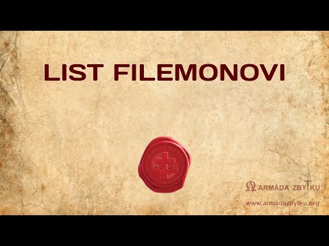 List Filemonovi - Biblia SK