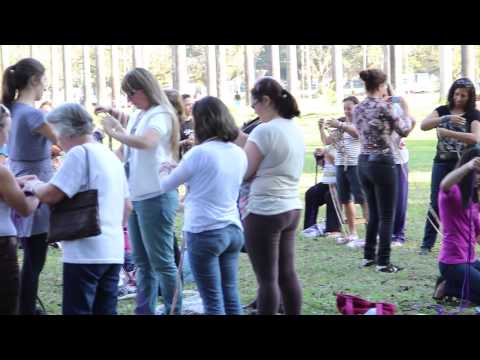 Domingo Artesanal - dia mundial do trico - atelie lua azul e coats corrente