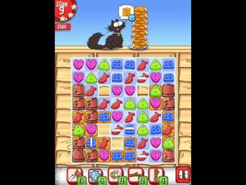 Simons Cat - Crunch Time - Level 145 - No Boosters (by match3news.com)