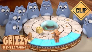 Grizzy affronte les Lemmings au Jumanji ! - Grizzy &amp; les Lemmings