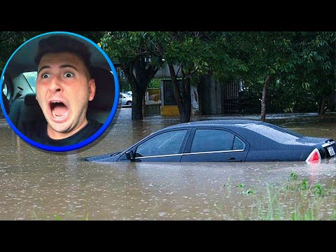 EU NÃO DEVERIA TER SAÍDO DE CARRO EM UMA TEMPESTADE!