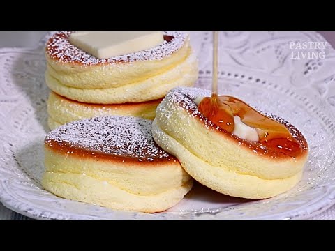 Fluffy Japanese Souffle Pancakes 🥞 (It tastes like no other!)