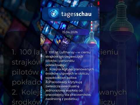 IEMIECKI dziennik telewizyjny @tagesschau 15 kwietnia