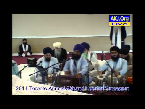 065 Toronto July 2014 Smaagam - Thursday Evening Keertan - Bh. Jasdeep Singh Jee Toronto