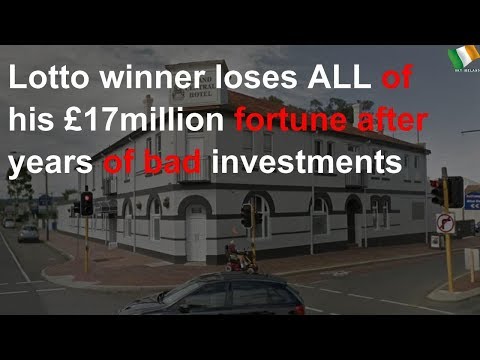 Lotto winner loses all of his €19m