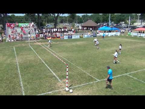 23. 2018 U18 Fistball WC - Semifinal Women - Germany vs. Switzerland