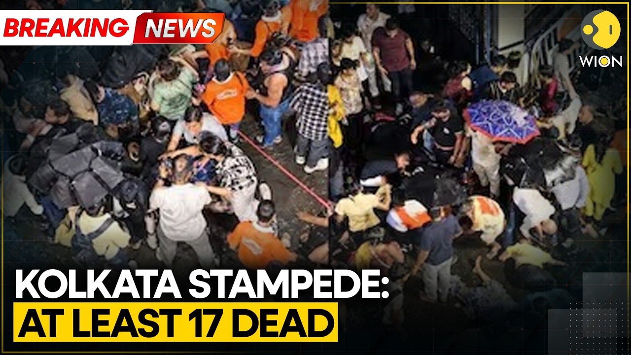Kolkata: Chorbagan Puja Pandal Evacuated After Stampede | WION Breaking