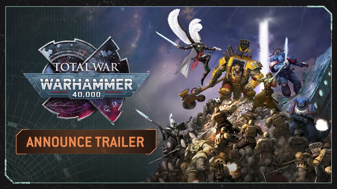 Total War: WARHAMMER 40,000 - Announce Trailer - YouTube
