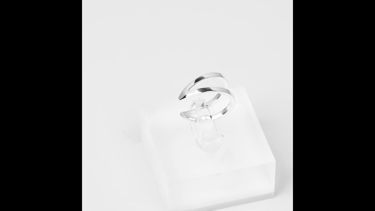 Nhẫn Bạc NCJ21 2 Lớp Chariot Jewelry