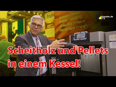 SHK Essen I Fröling: Logs and pellets in one boiler