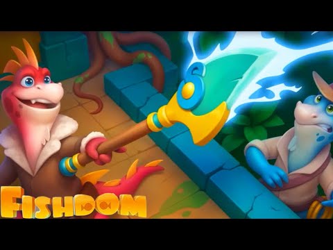 Fishdom - New Event - Expedition Event - Thunder Spear - Full Story, Collect