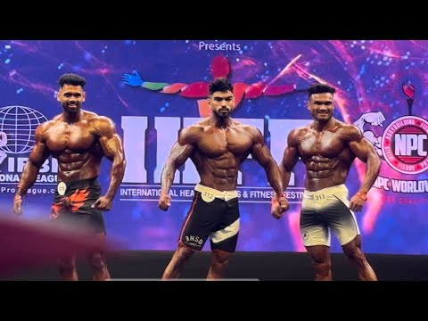 Men’s physique Final Comparison For Pro Card | IHFF Sheru Classic Delhi 2024