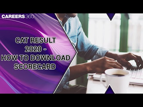 How to download CAT 2020 scorecard