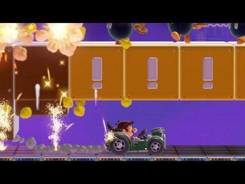 Super Mario Maker 2 🔧 The Sky Carnival Firework Ride 🔧 Spanky MM2
