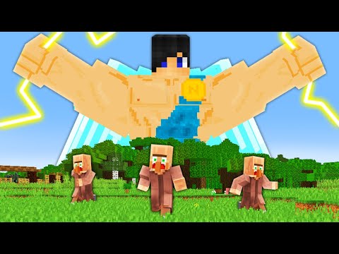 Minecraft, But You turn into a GOD!