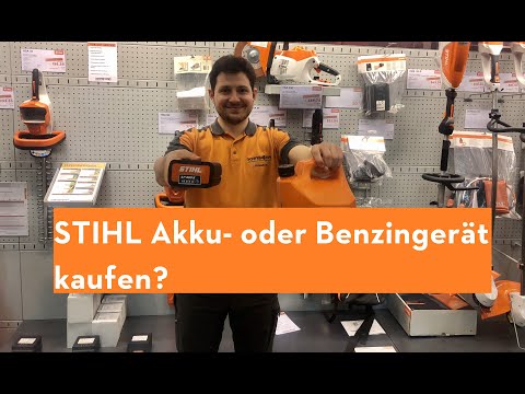 STIHL Akku oder STIHL Benzingerät?