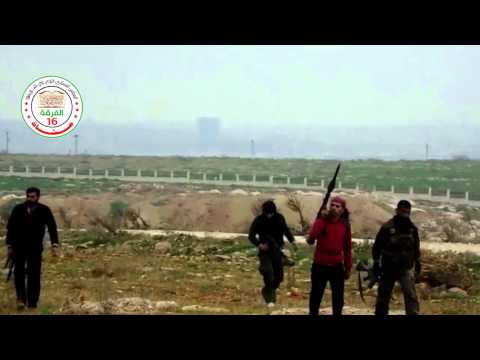 تمشيط منطقة الملاح في محافظة حلب من قبل الفرقة 16 مشاة